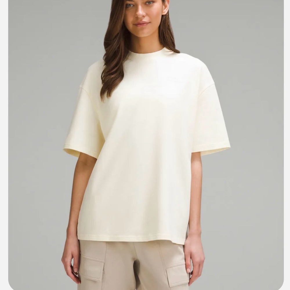 Lululemon (NWT) Brushed Heavyweight Cotton Crewneck T-Shirt
